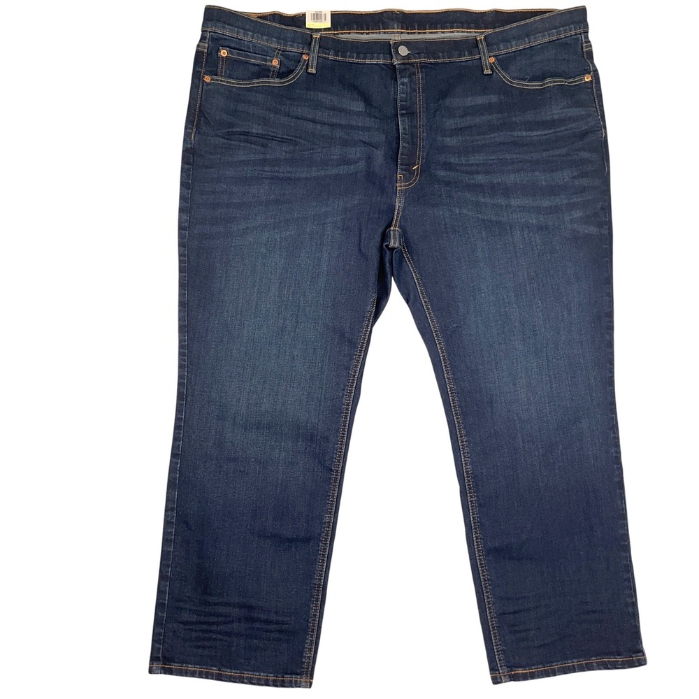 Levi's 541 Fle Jeans Mens 48W 29L Blue Taper Athletic Stretch Denim